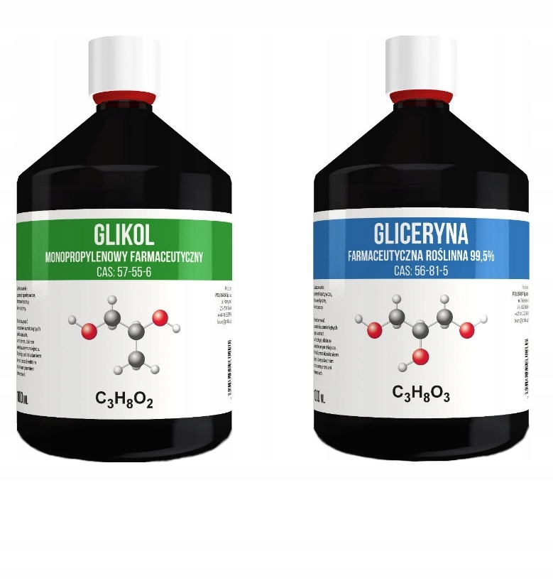 

Zestaw Gliceryna i Glikol 1000ml