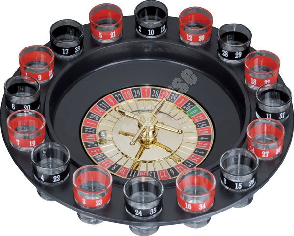 

Ruletka gra alkoholowa imprezowa z kieliszkami