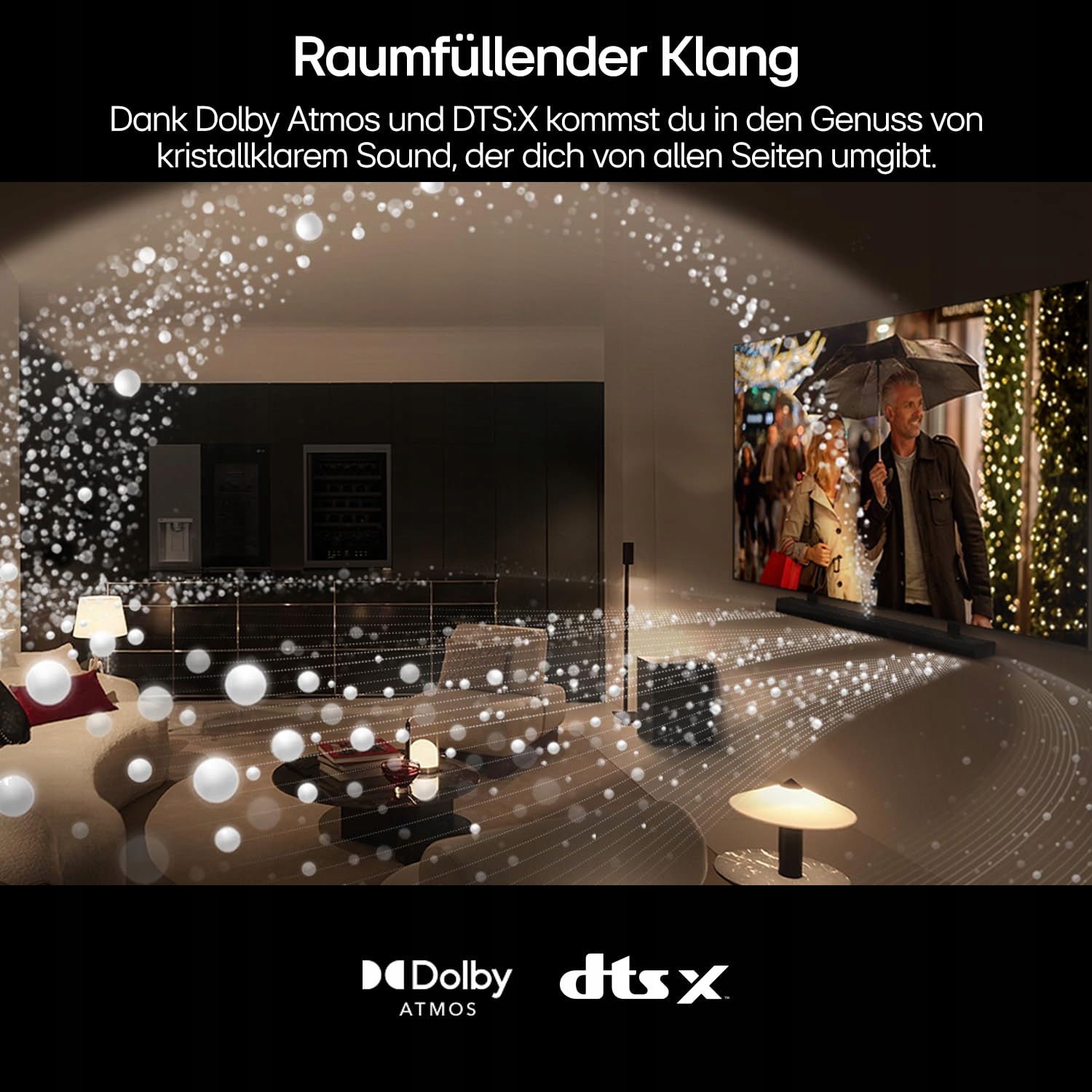 LG DS70TY Soundbar 3.1.1 Dolby Atmos 400W z Subwooferem Bezprzewodowym — miniatura 3