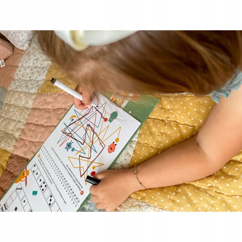 Bazgraki w przedszkolu łamigłówki dla dzieci ISBN 9788367212168