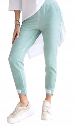 By O La La Tepláky Srdíčka Dekatované Zelené M 38