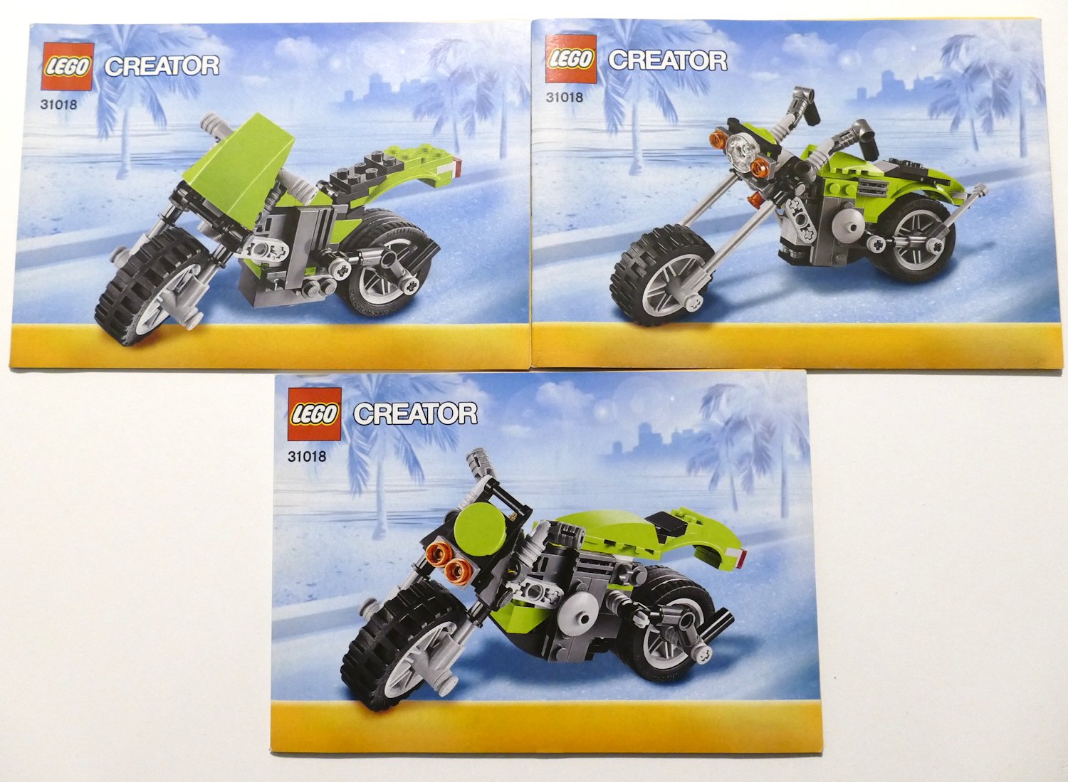 LEGO INSTRUKCJA CREATOR 31018 ZDOBYWCA AUTOSTRAD