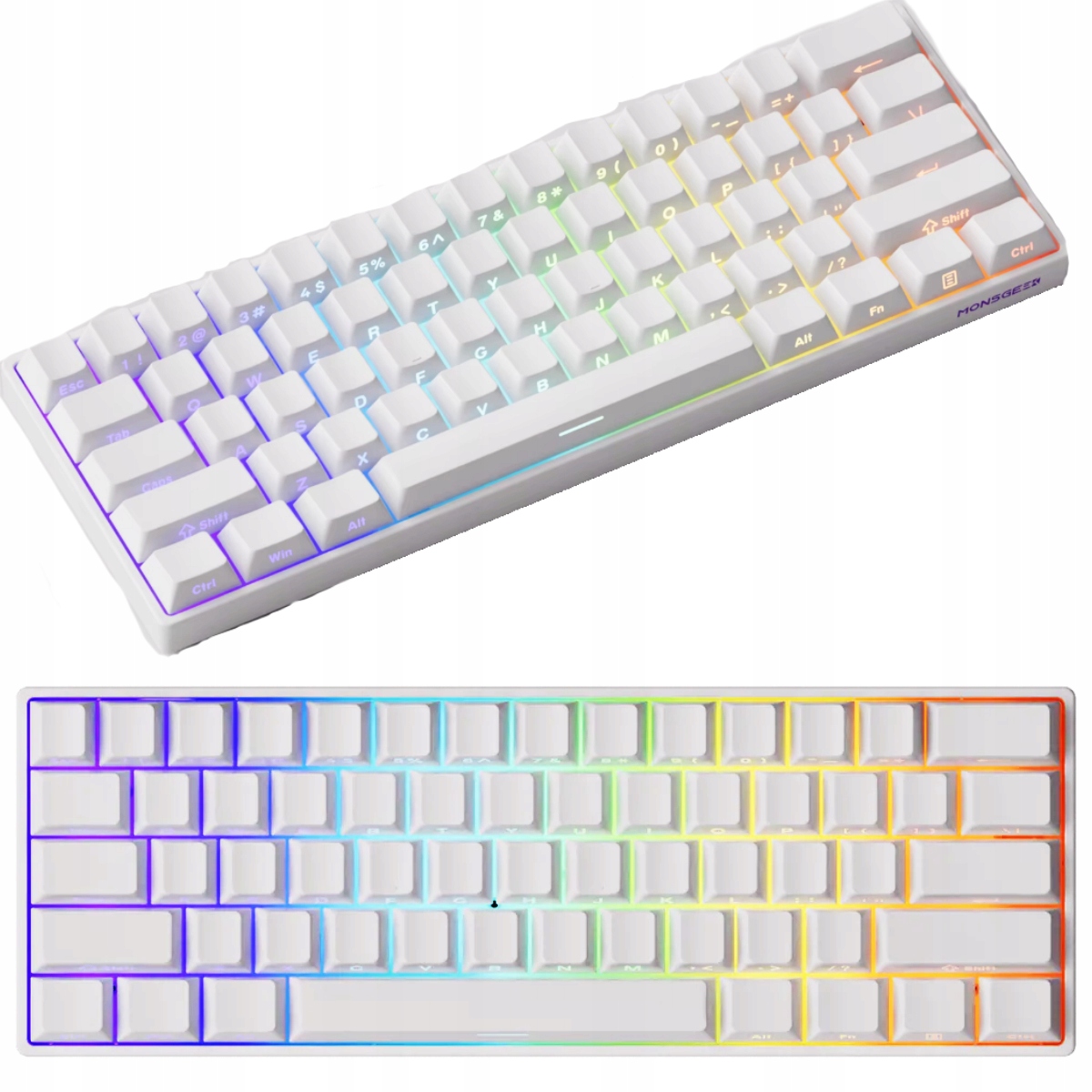 Klawiatura magnetyczna Akko FUN60 Pro USB podświetlana US