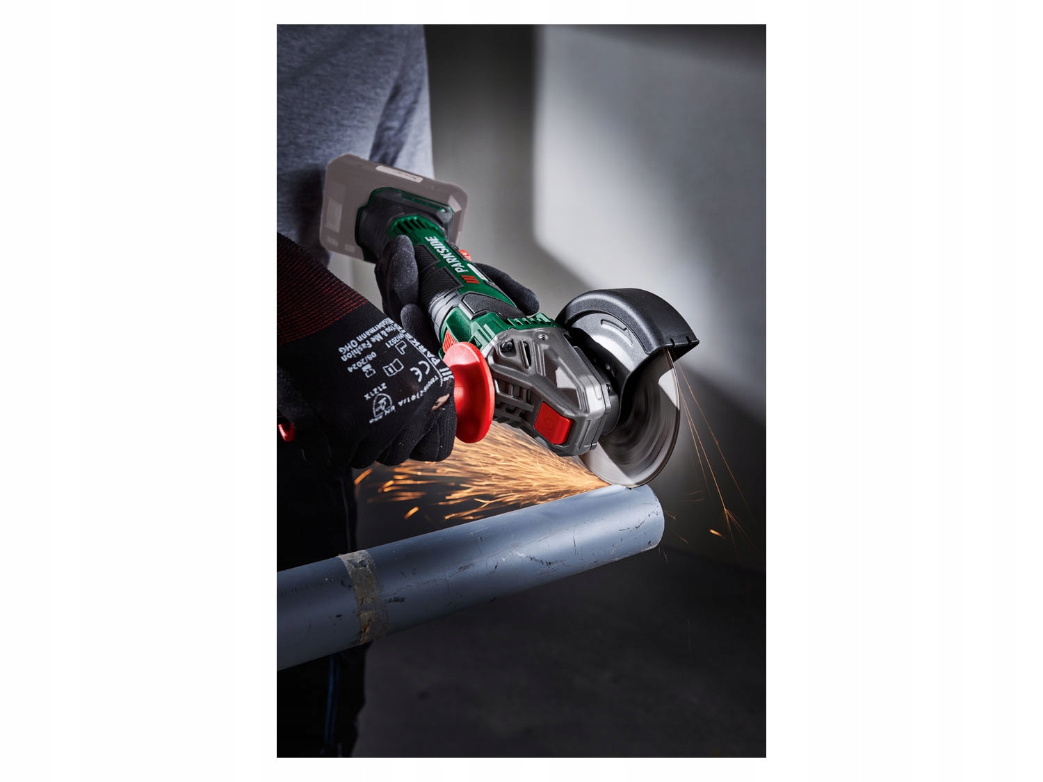 Szlifierka kątowa Parkside 20 V PWSA 20-Li D4 +WALIZKA Marka Parkside