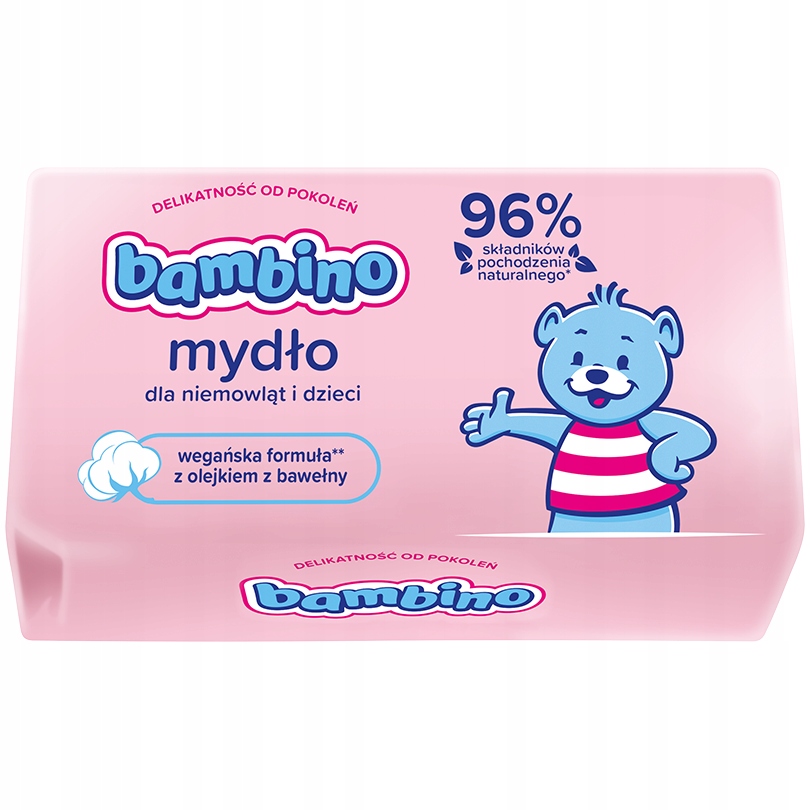 

Mydło Bambino z lanoliną dla dzieci 90g