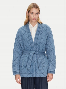 munthe Damskie Kurtka jeansowa MUNTHE-251153425108 36 Blue Niebieski
