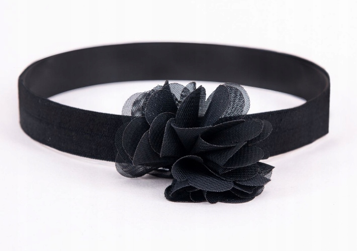 

Yo! Czarna Opaska dziewczęca Z Kwiatem 38-44 cm