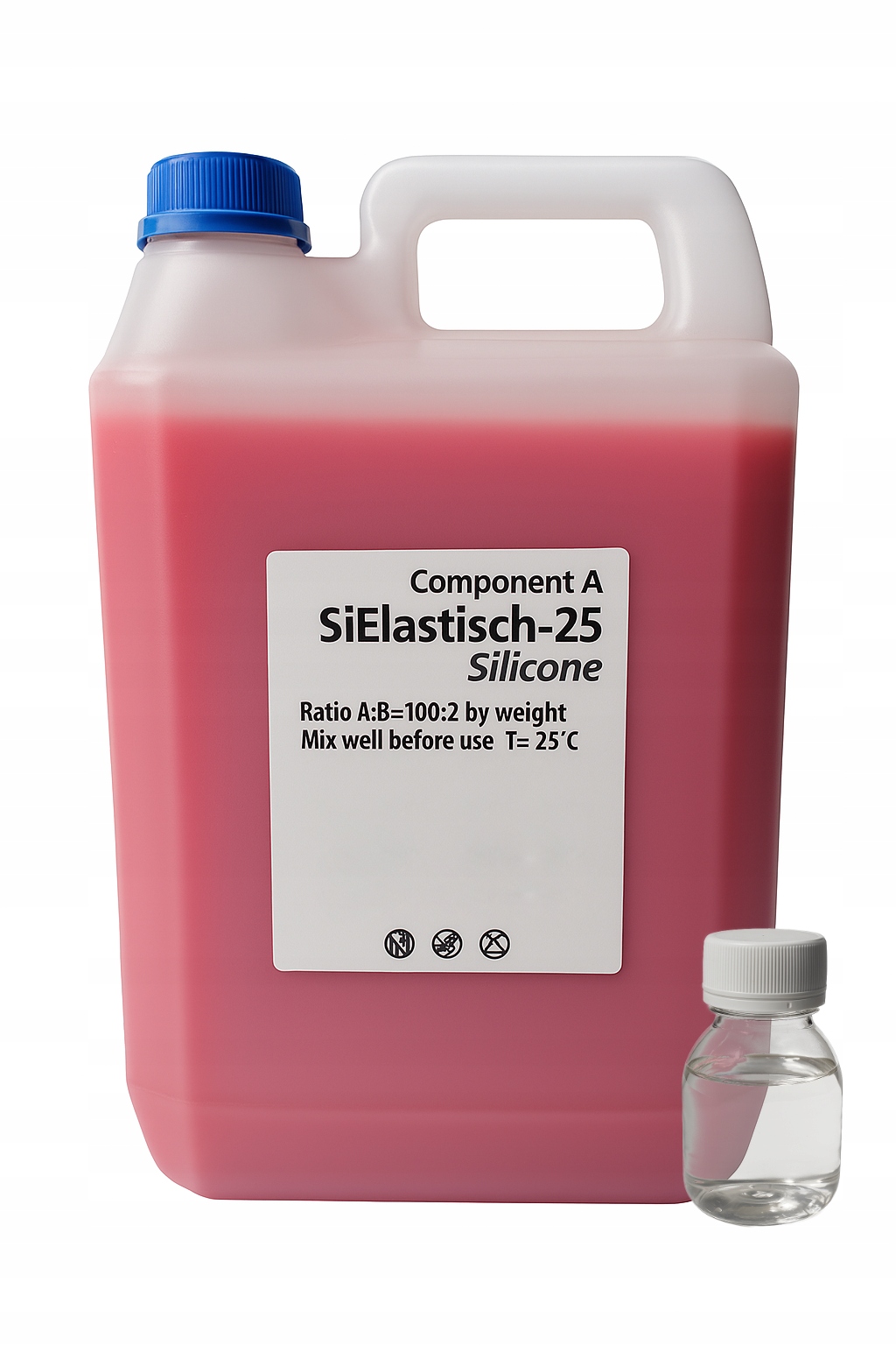 Silikon velmi pružný pro formičky RTV-2 SiElastisch-25 A Sh 5 kg