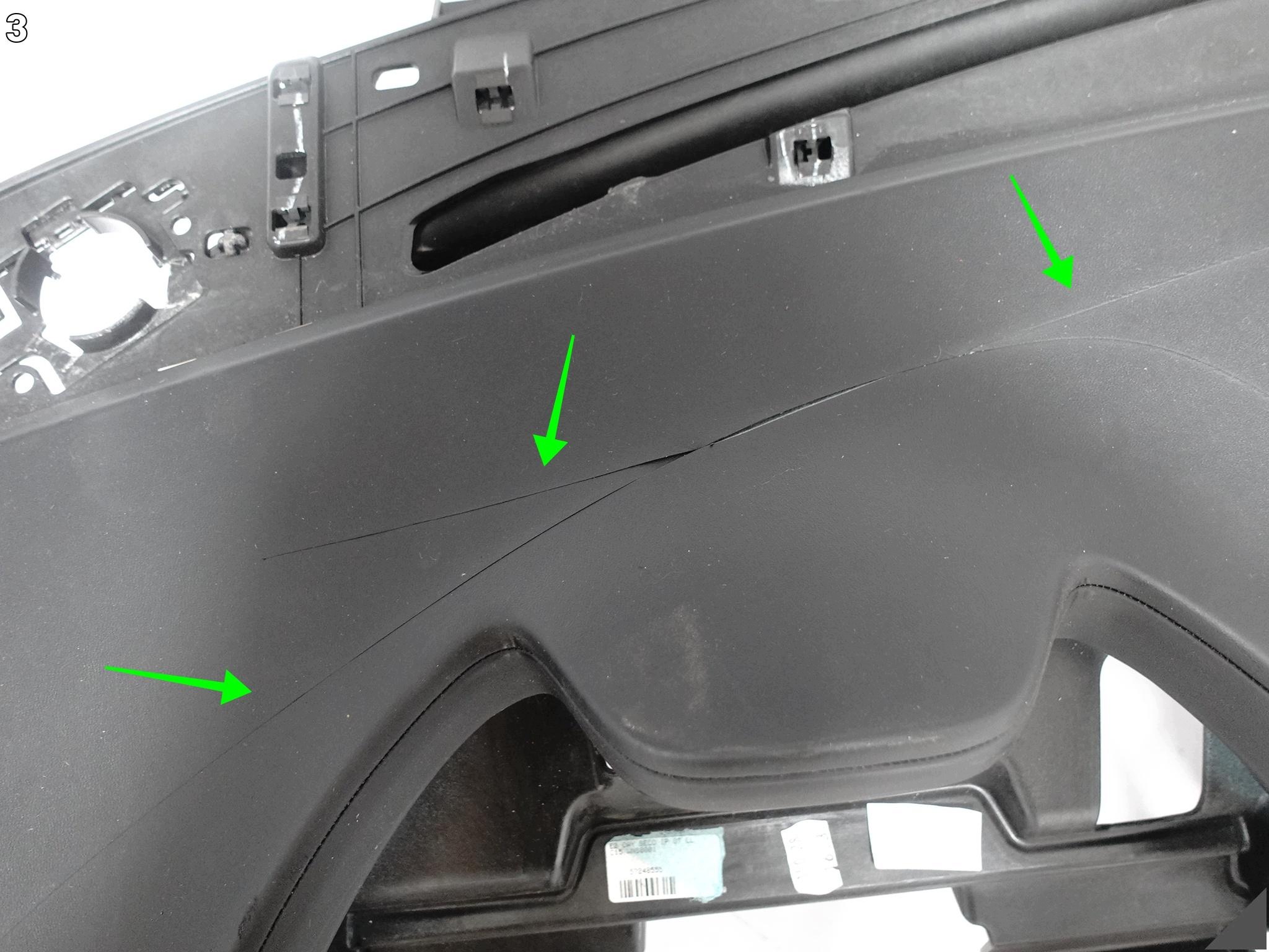 PORSCHE CAYENNE II 2 7P5 10-14 dashboard instrument panel console cockpit 7P5819475