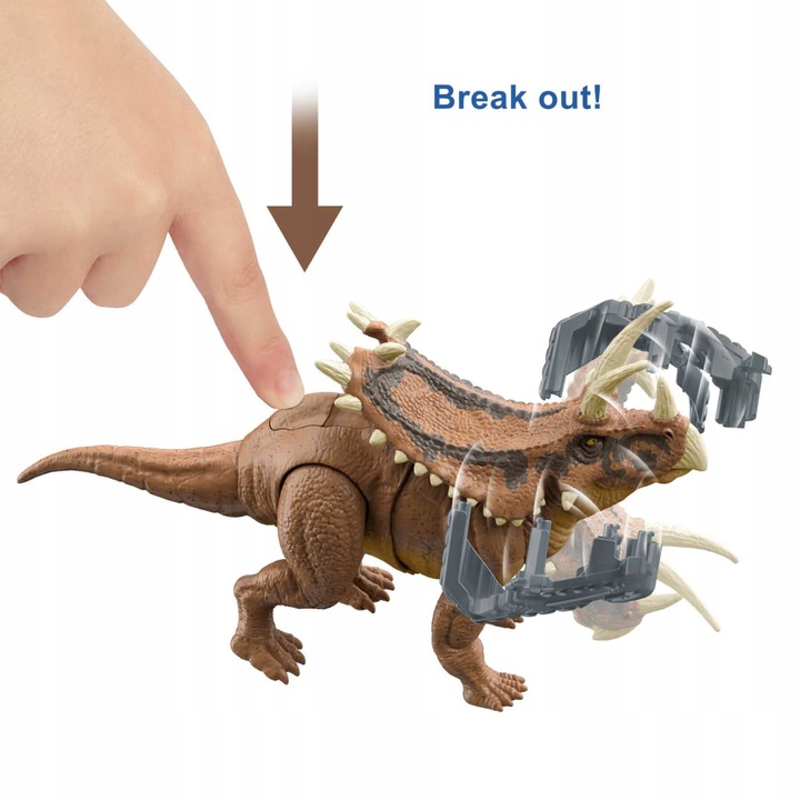 JURASSIC WORLD DINOZAUR PENTACERATOPS Demolka Typ figurka