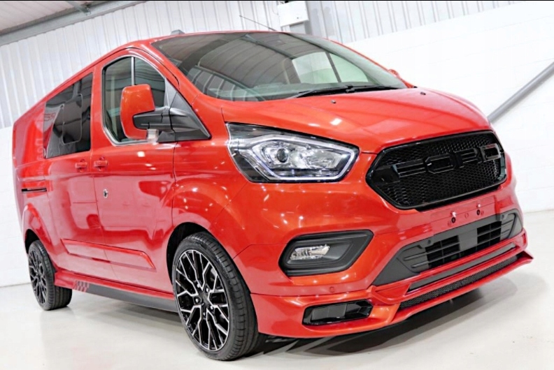 TRANSIT CUSTOM DOKŁADKA PRZEDNIA SPLITTER PLASTIK