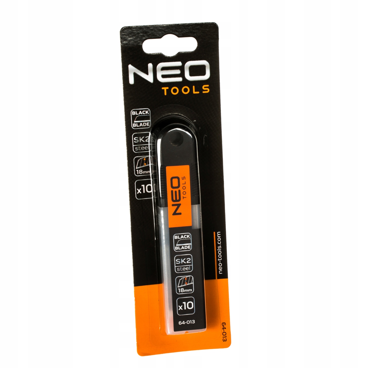 

Neo Ostrze łamane wymienne, czarne, 10 szt.18mm