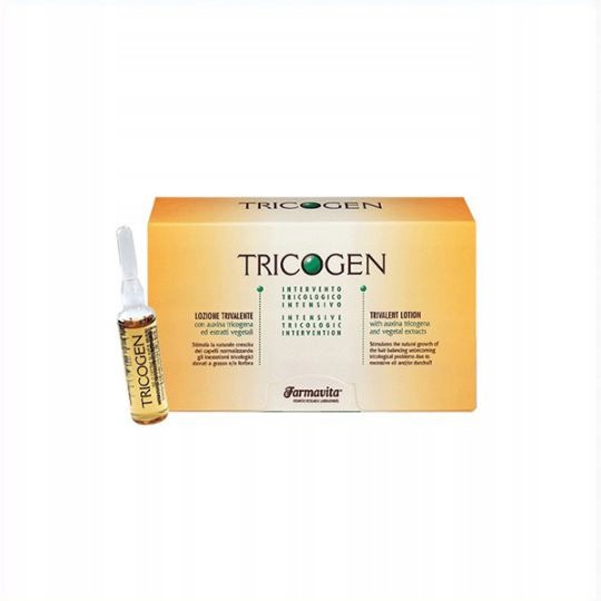 Ampulky Farmavita Tricogen proti vypadávání vlasů 12x8 ml