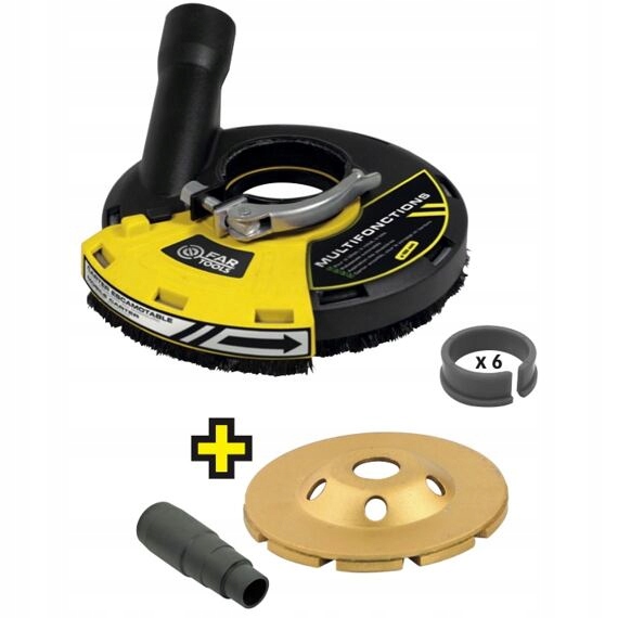 Fartools odsávací kryt pre plošné brúsenie po Úb 180mm, FRT115924