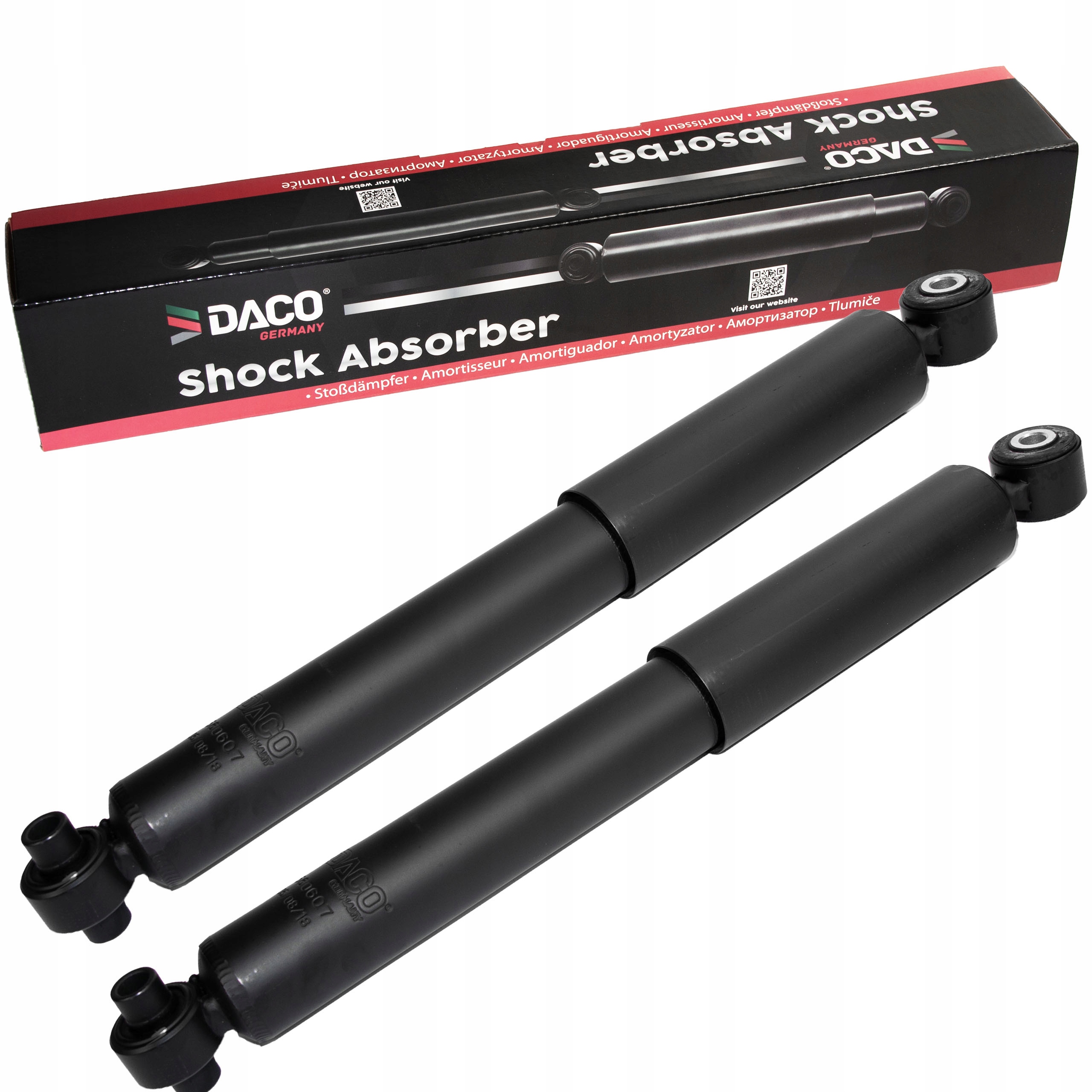 560607 - Амортизатори ззаду DACO 2 шт Немо Фіоріно Біппер