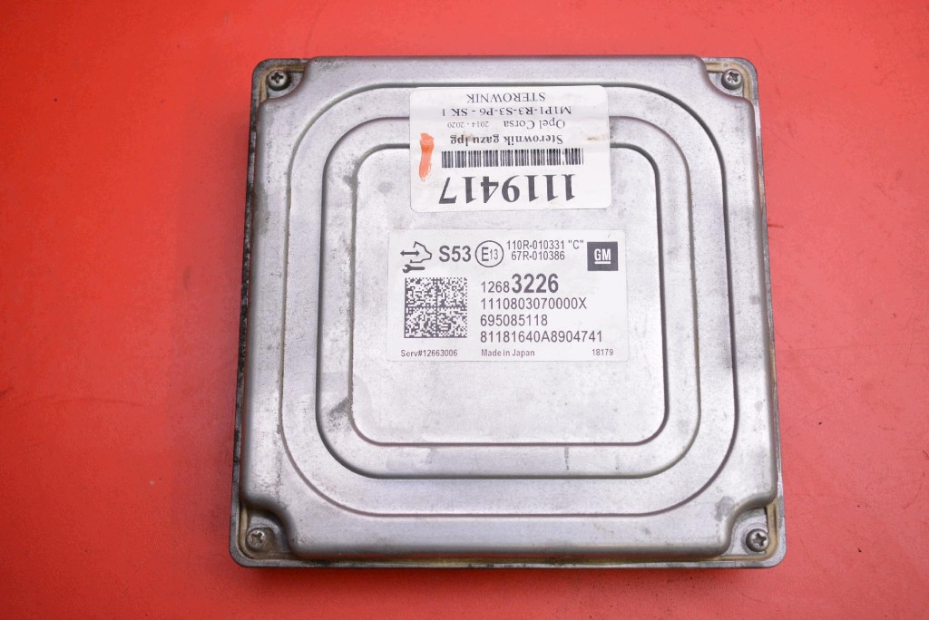 Bedienteil Gas LPG 12683226