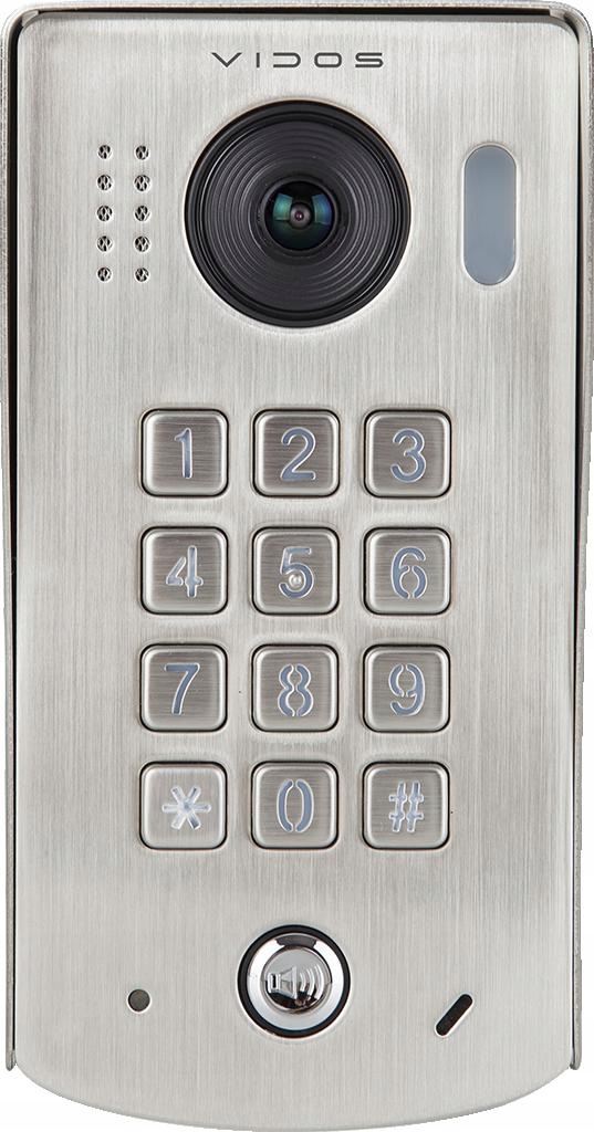 Bránová stanica Vidos Duo S1311D s kódovým zámkom a 2MP kamerou