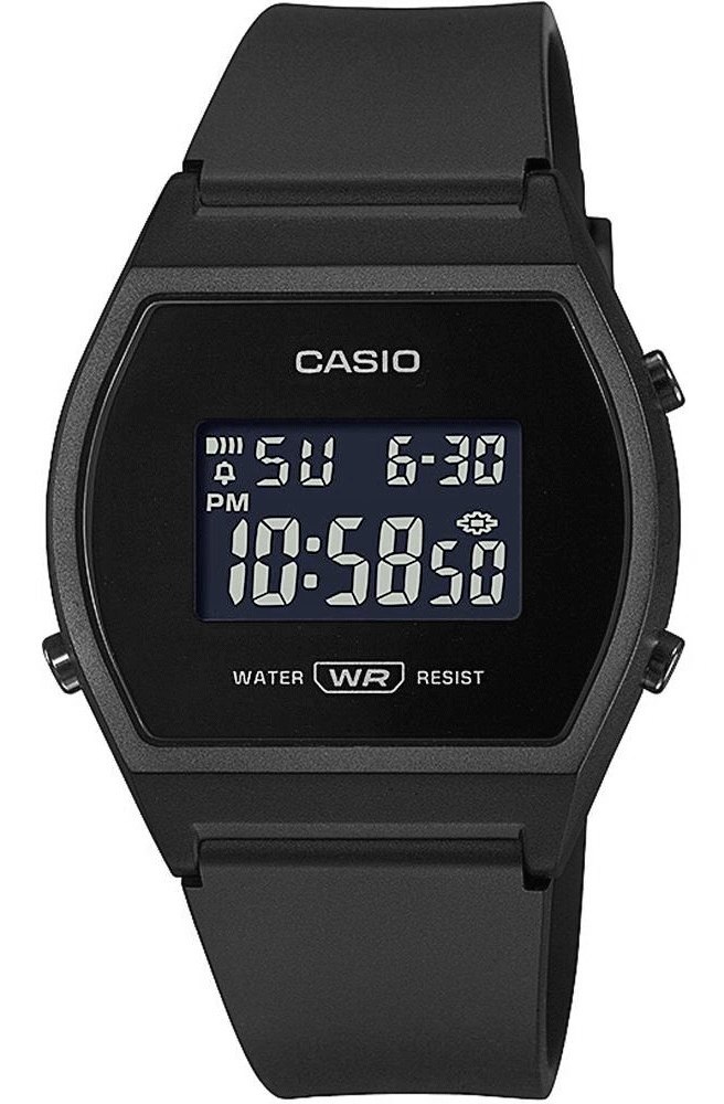 Dámské hodinky Casio LW-204-1BEF Černé Unisex Box