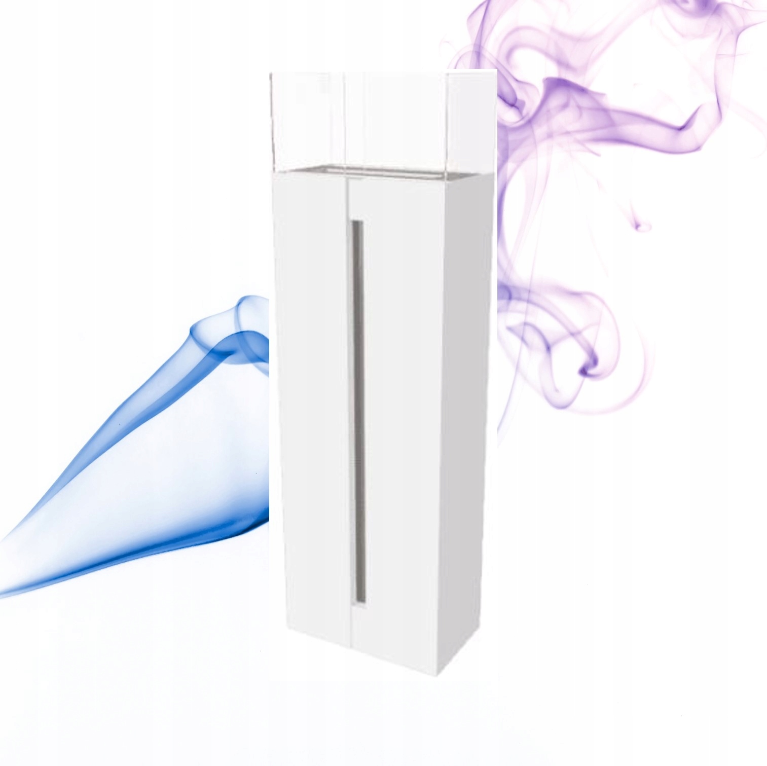 Volně stojící vysoký biokrb na terasu nebo do restaurace Romeo bílý