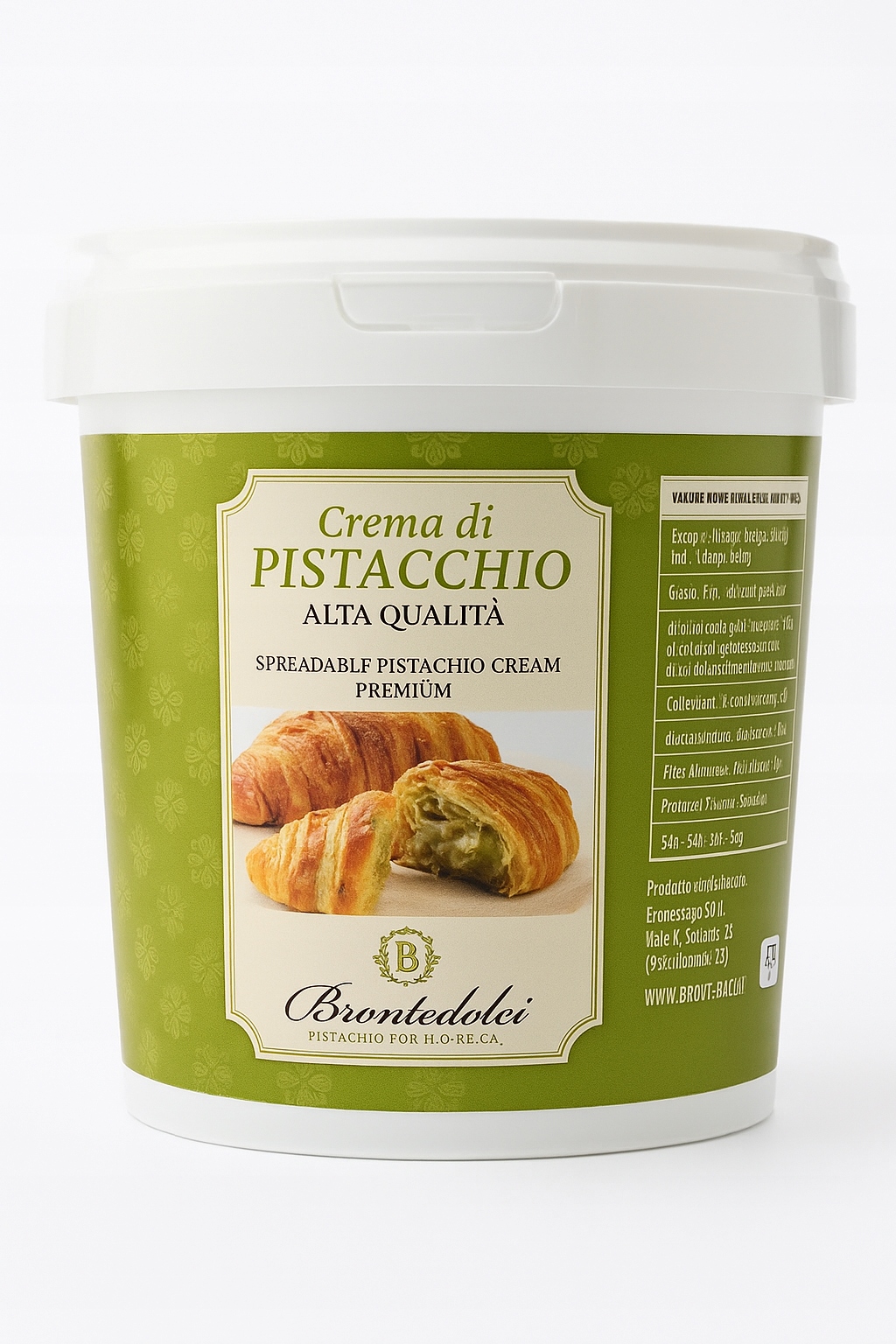 Levně Pistáciový krém BronteDolci Original 40% Pistácie 1kg Sicílie