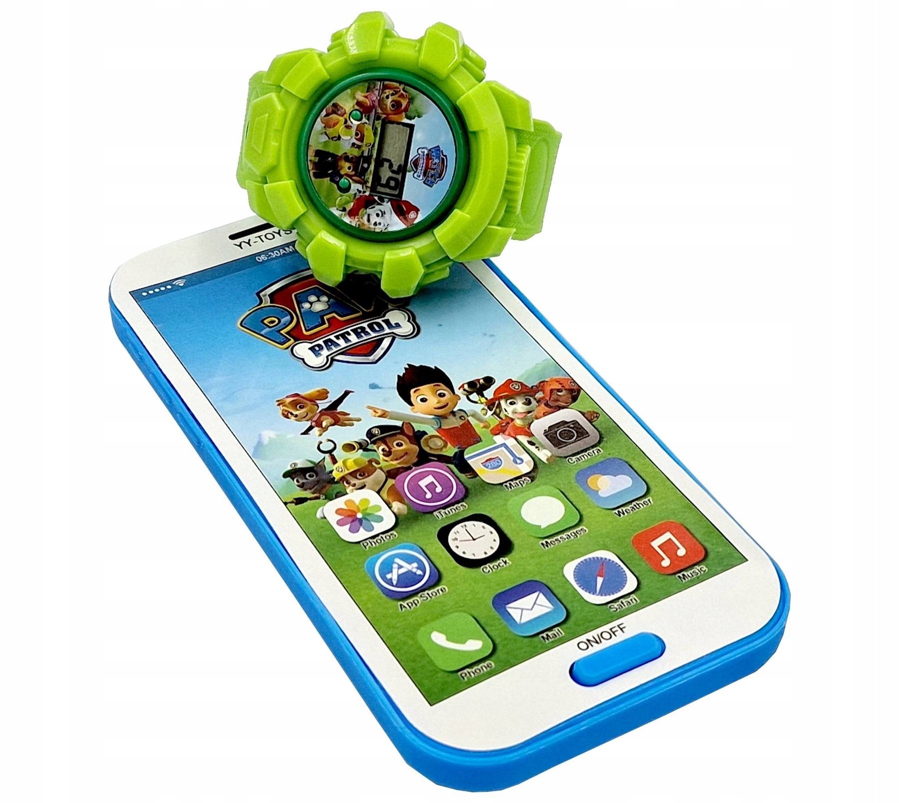 PSI PATROL SMARTFON ZEGAREK PROJEKTOR TELEFON 2w1 Typ zegarek kieszonkowy