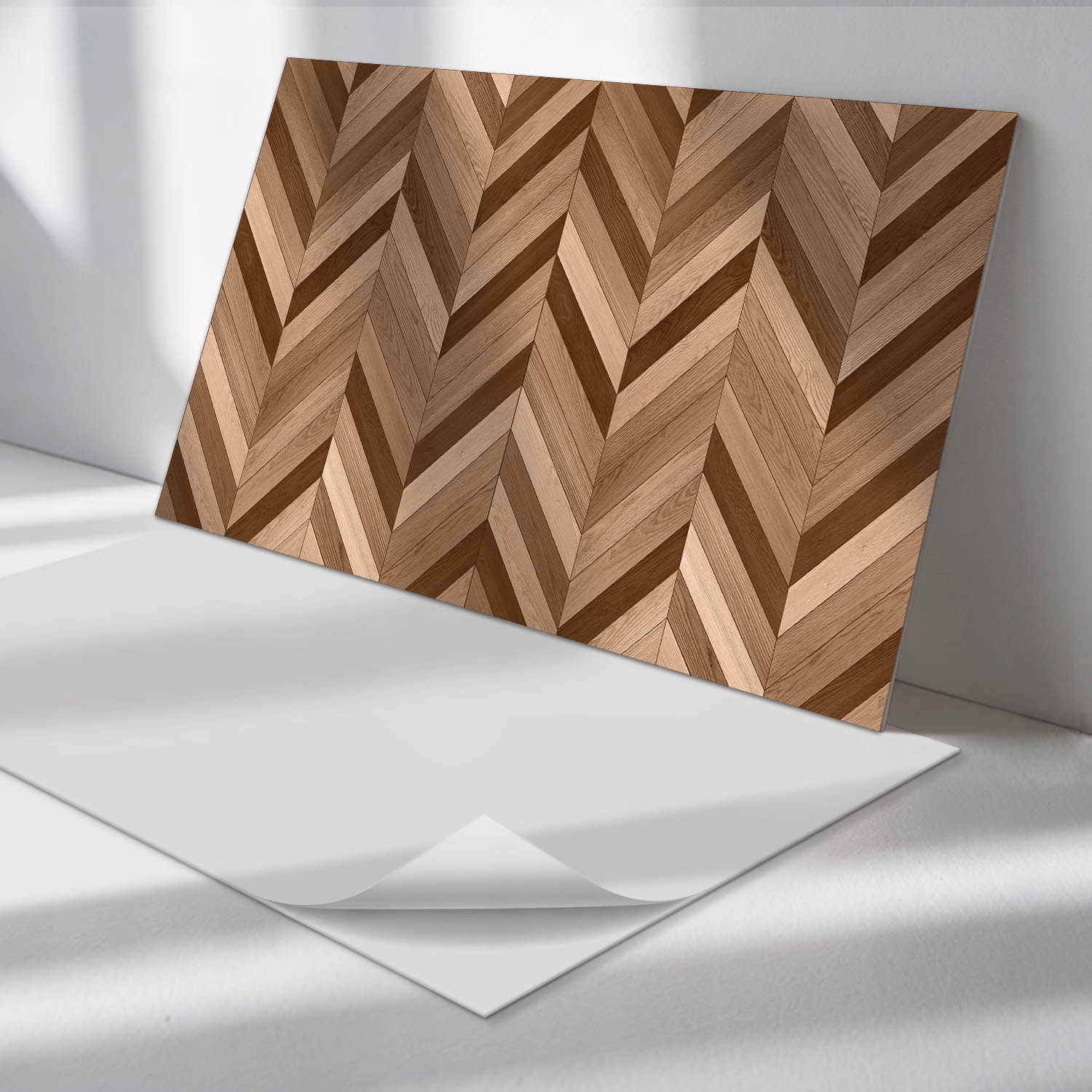 Balíček nástenných vinylových panelov Vzor s jedľovým vzorom z dreva 6 ks 60x30 cm