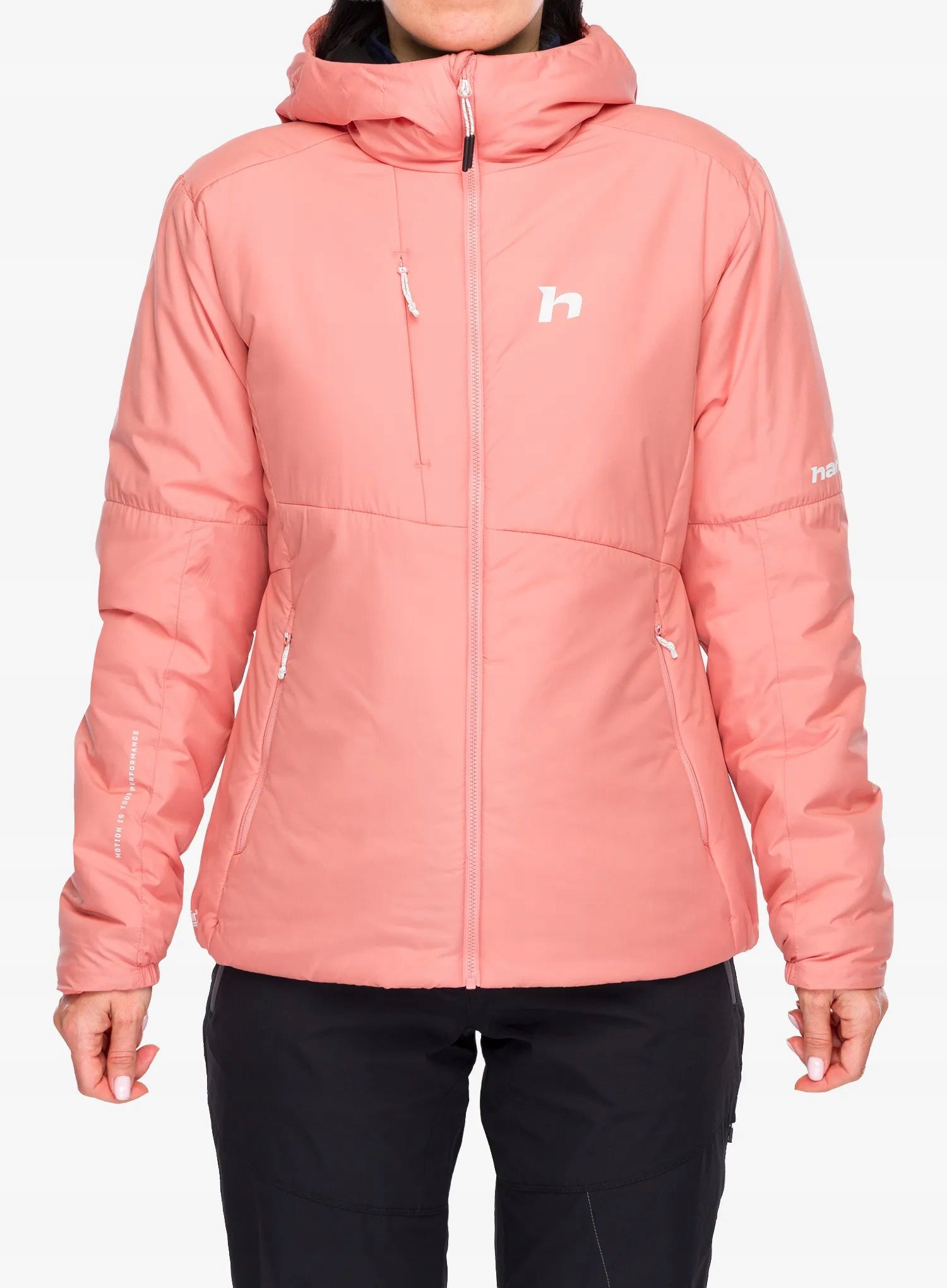 Dámská bunda Hannah Taya Hoody coral haze 38 (M)