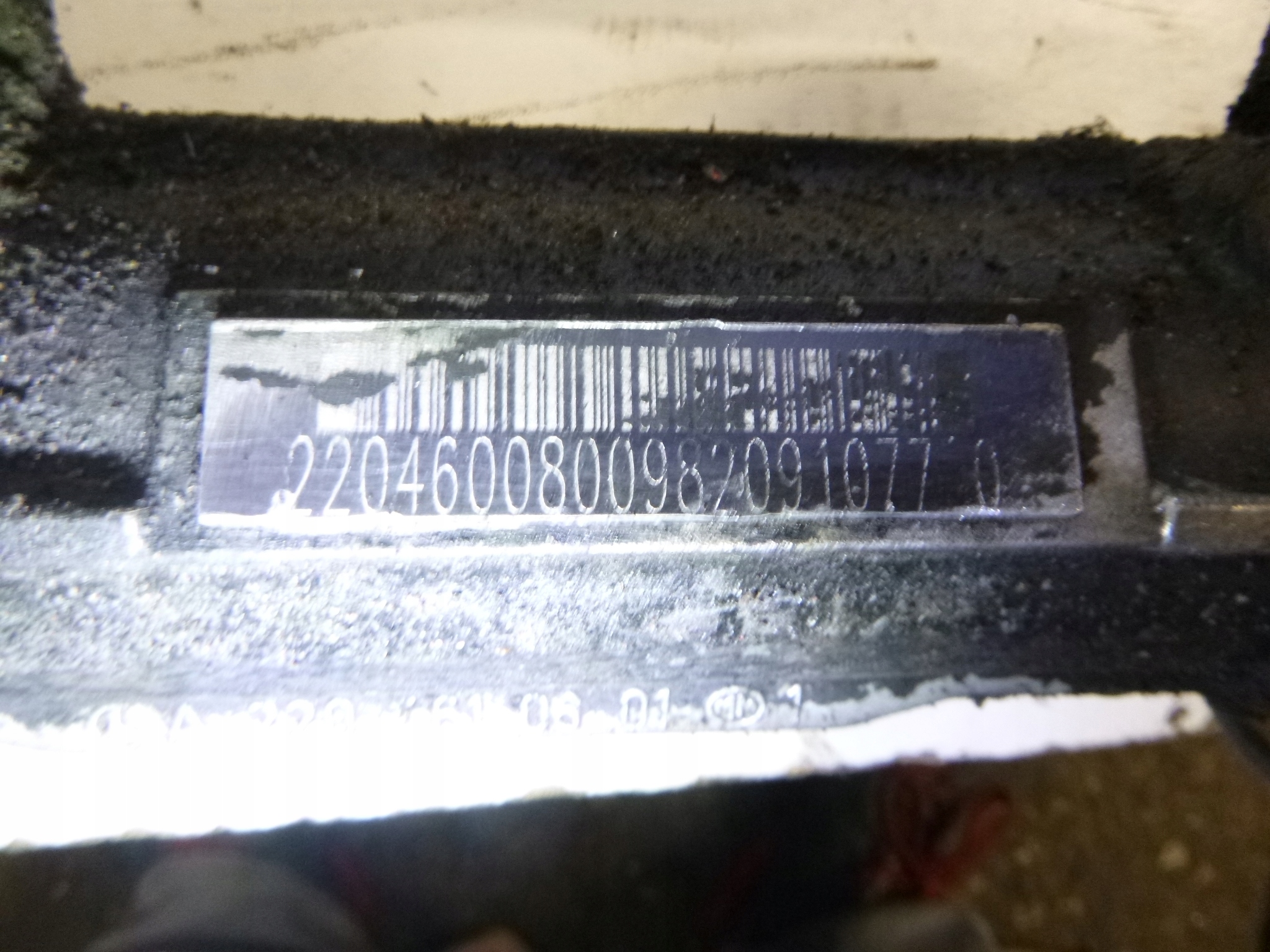 servo control Mercedes W220 2002r. 2204600800