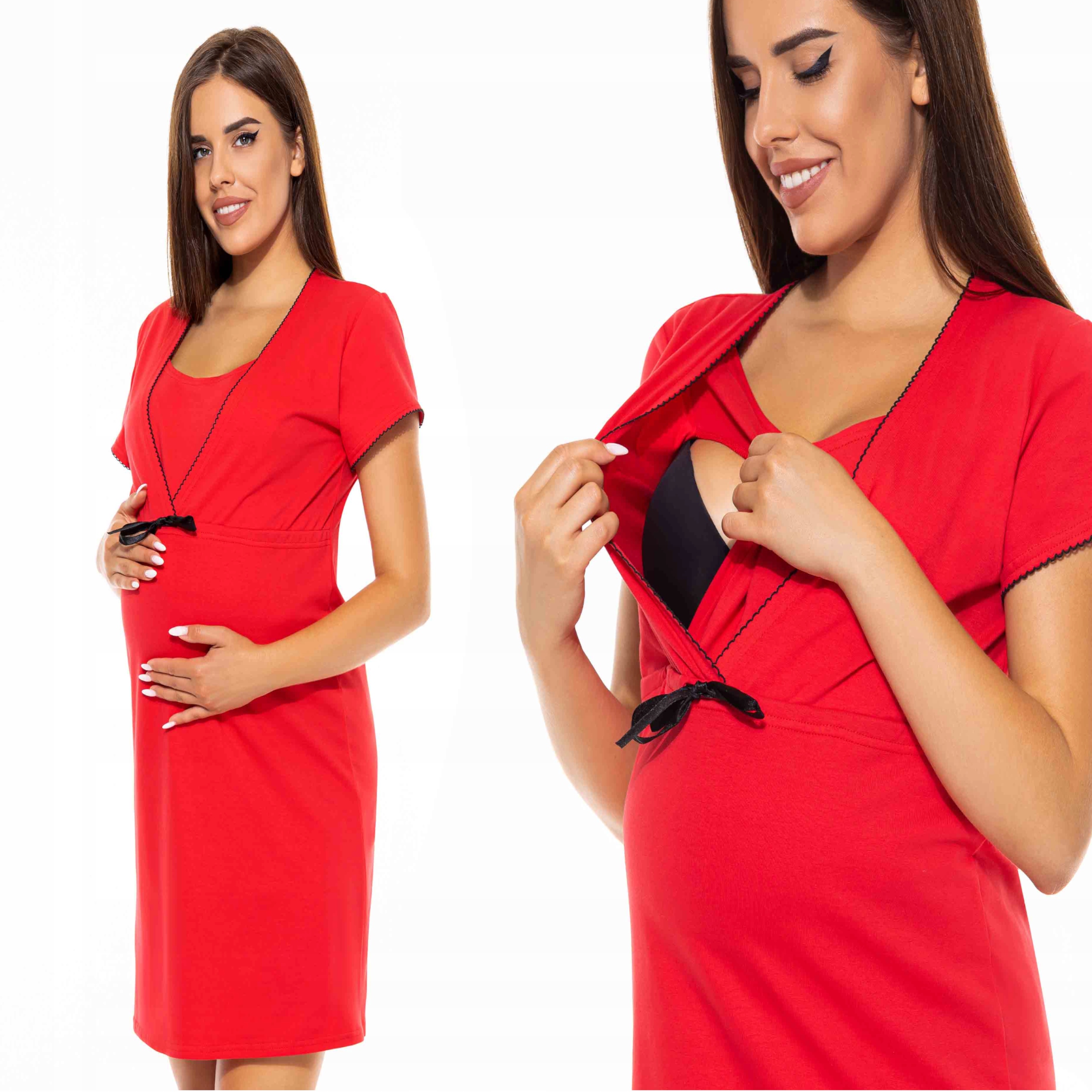 

Koszula nocna ciążowa do karmienia