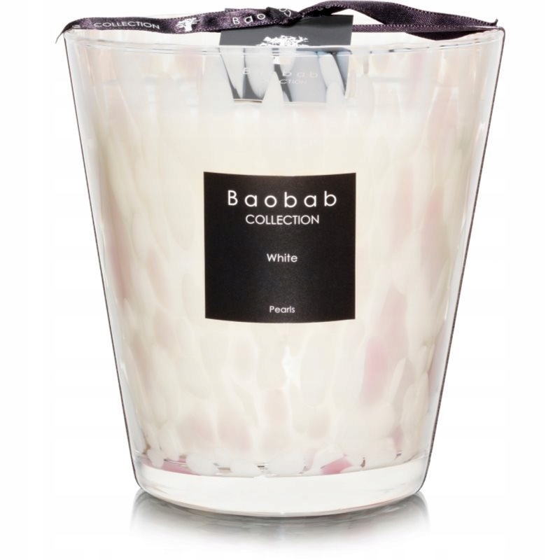 Baobab Collection Pearls White świeczka zapachowa 1000 g