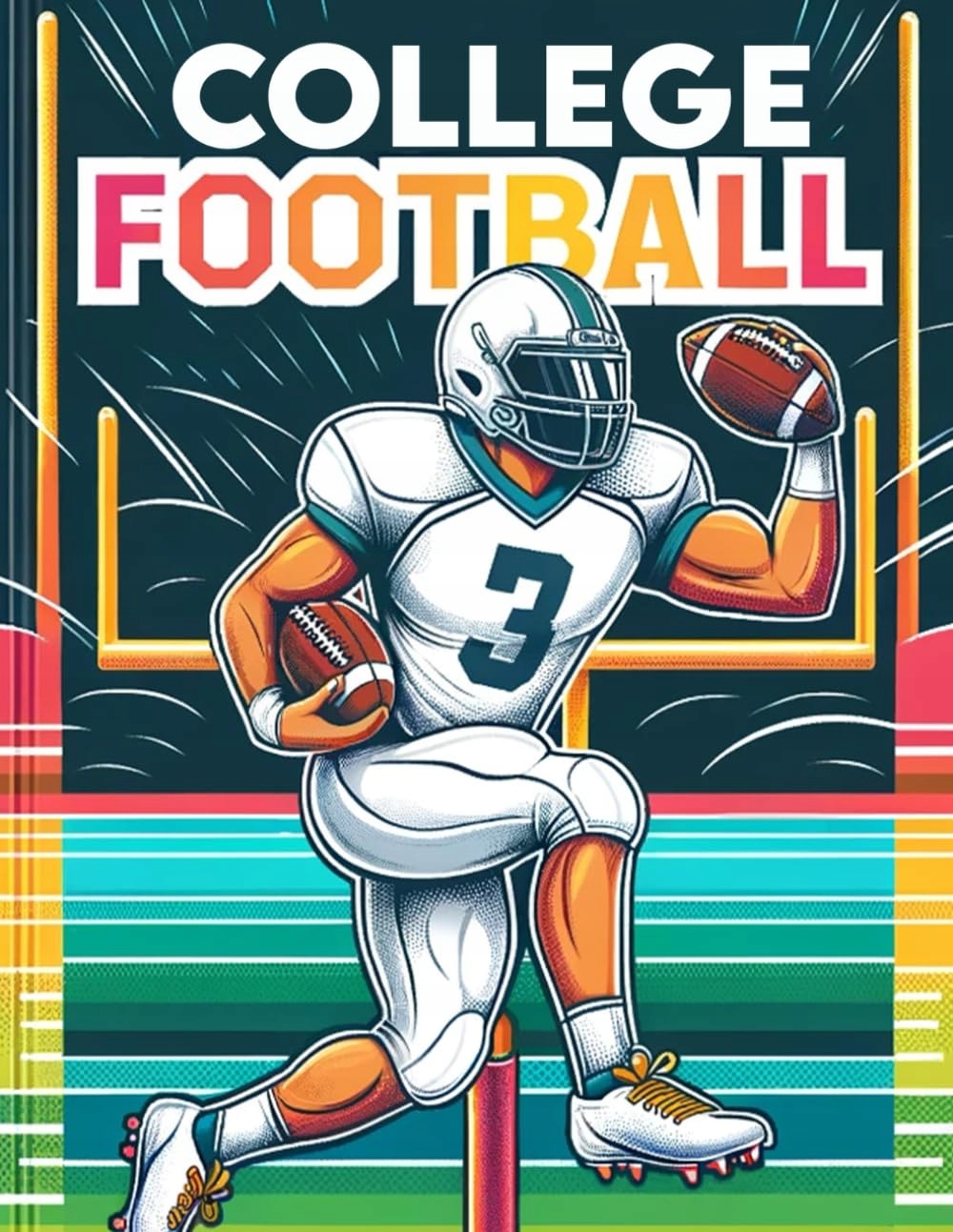 College Football Dive into the Heart of the Game with Each Page(03)