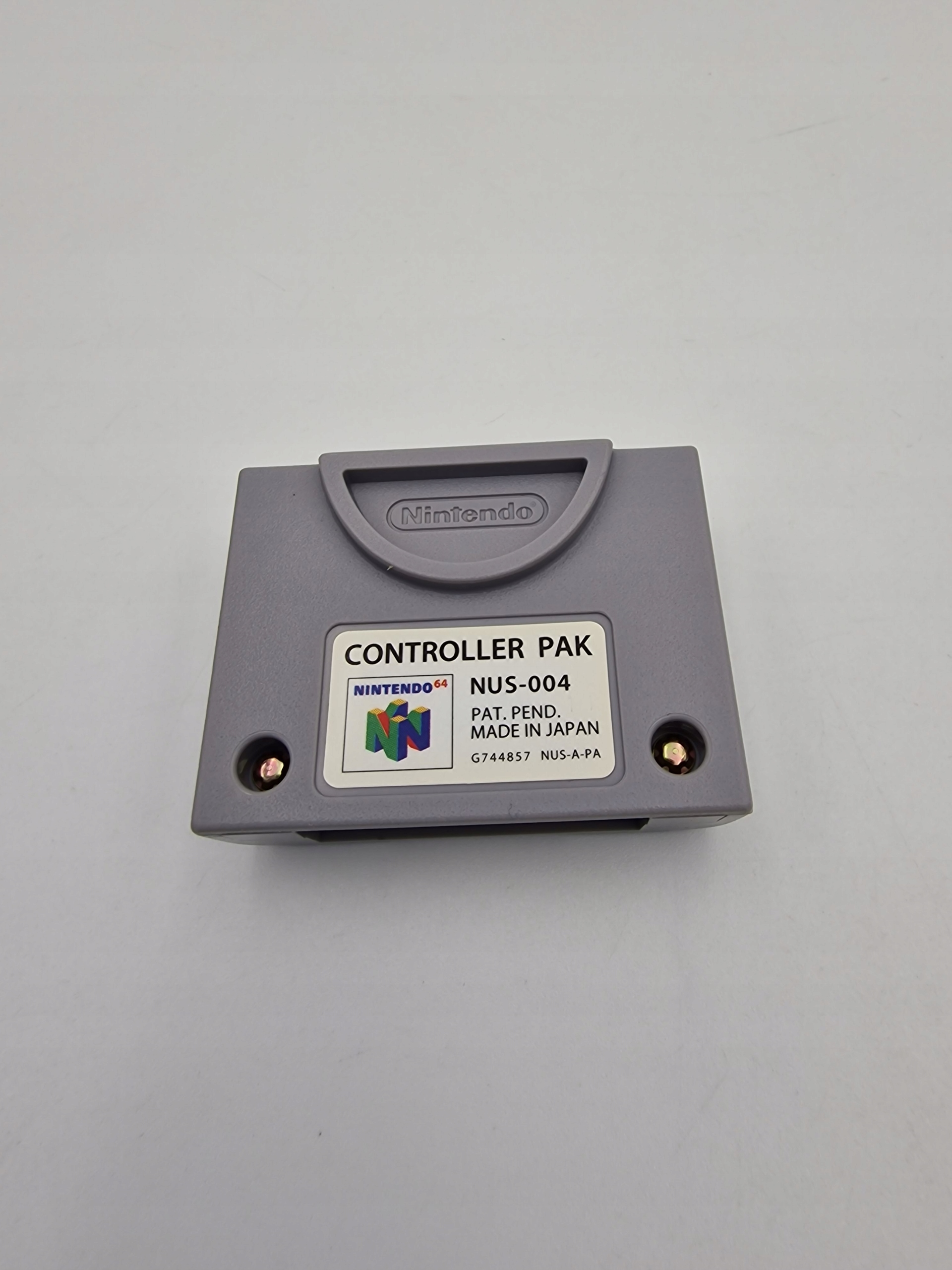 CONTROLLER PAK NUS-004 NINTENDO 64 ORYGINAŁ Typ inny