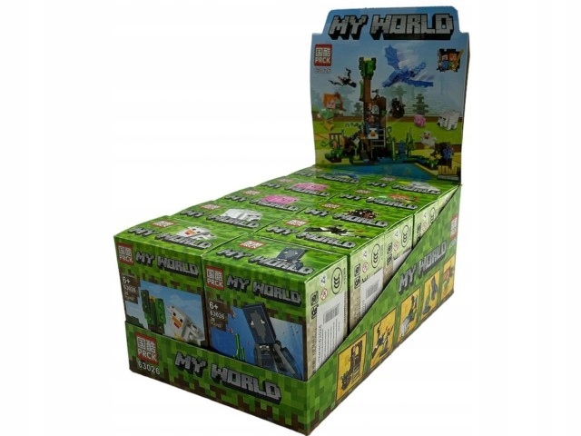 Klocki MY WORLD MINECRAFT Liczba elementów 20 szt.