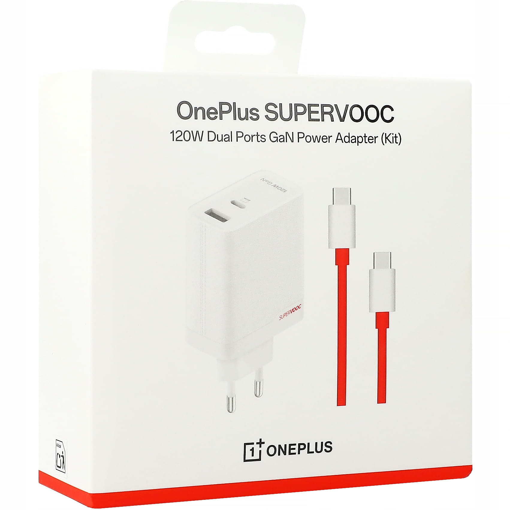 Nabíječka OnePlus 120W Supervooc GaN Adaptér Type-C Type-A