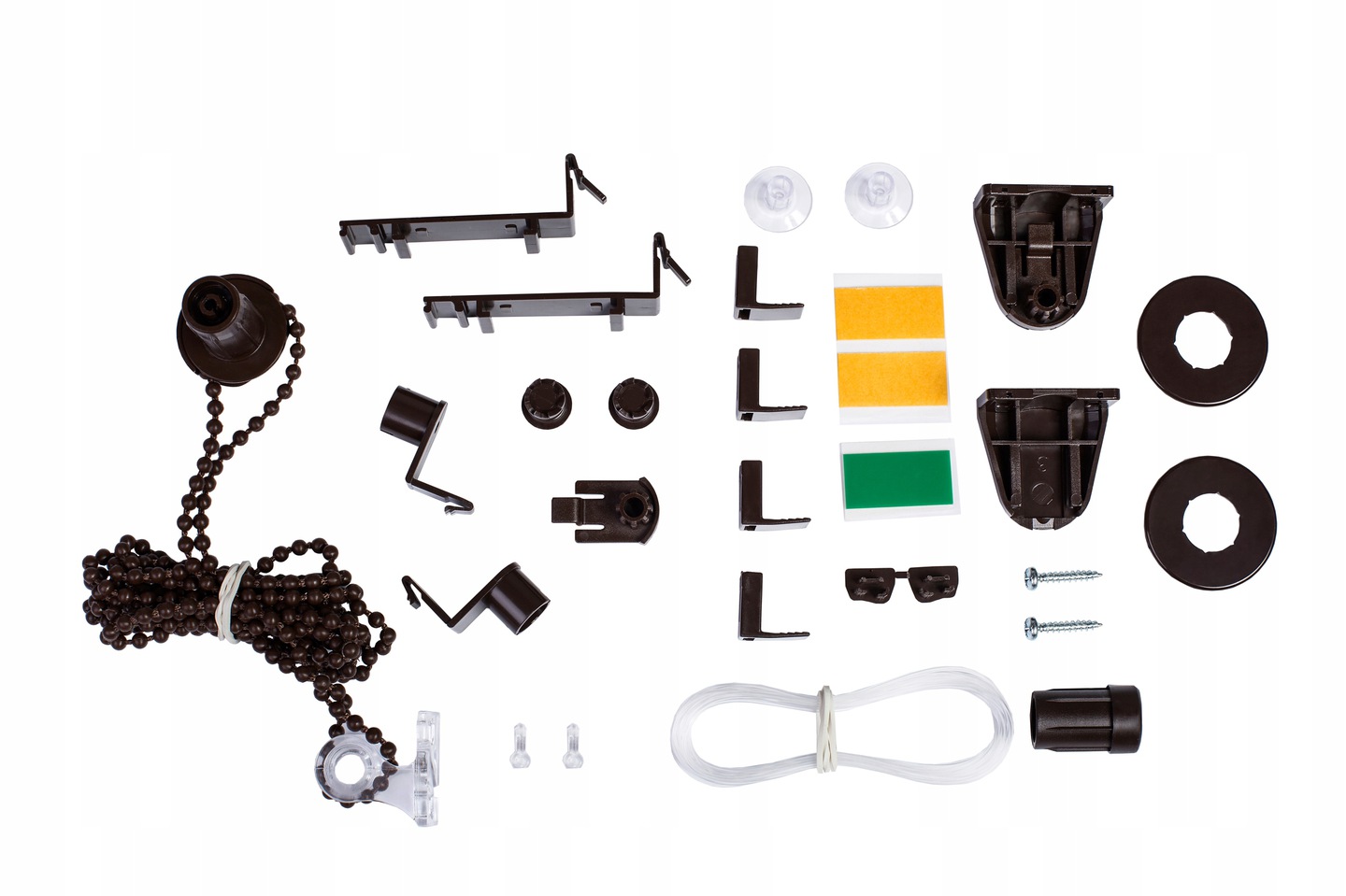 PAKIET MONTAŻOWY DO ROLET DZIEŃ NOC ROLETY KOLORY Rodzaj haczyk