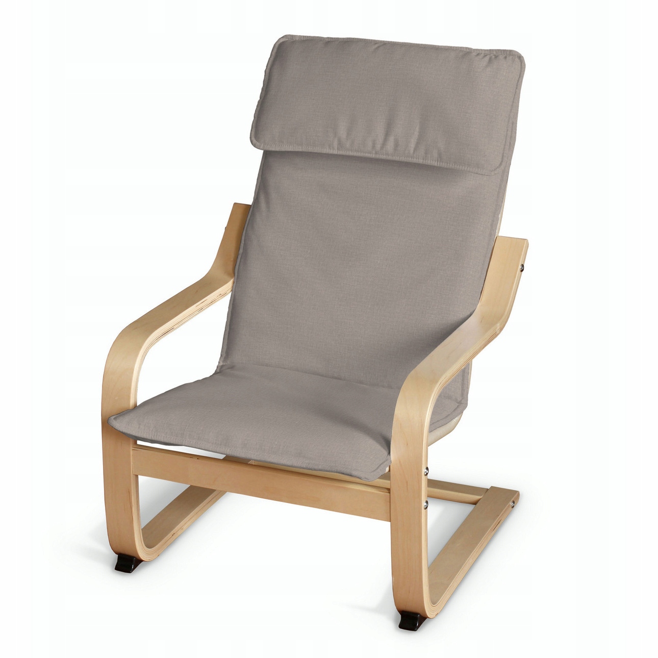 Dekoria Polštář na dětskou sedačku Poäng Ikea, hnědý