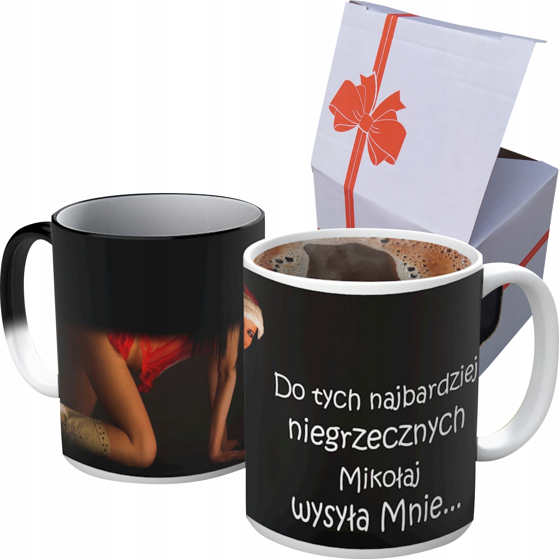 

Magiczny Kubek Mikołaja Święta Choinka Ś94