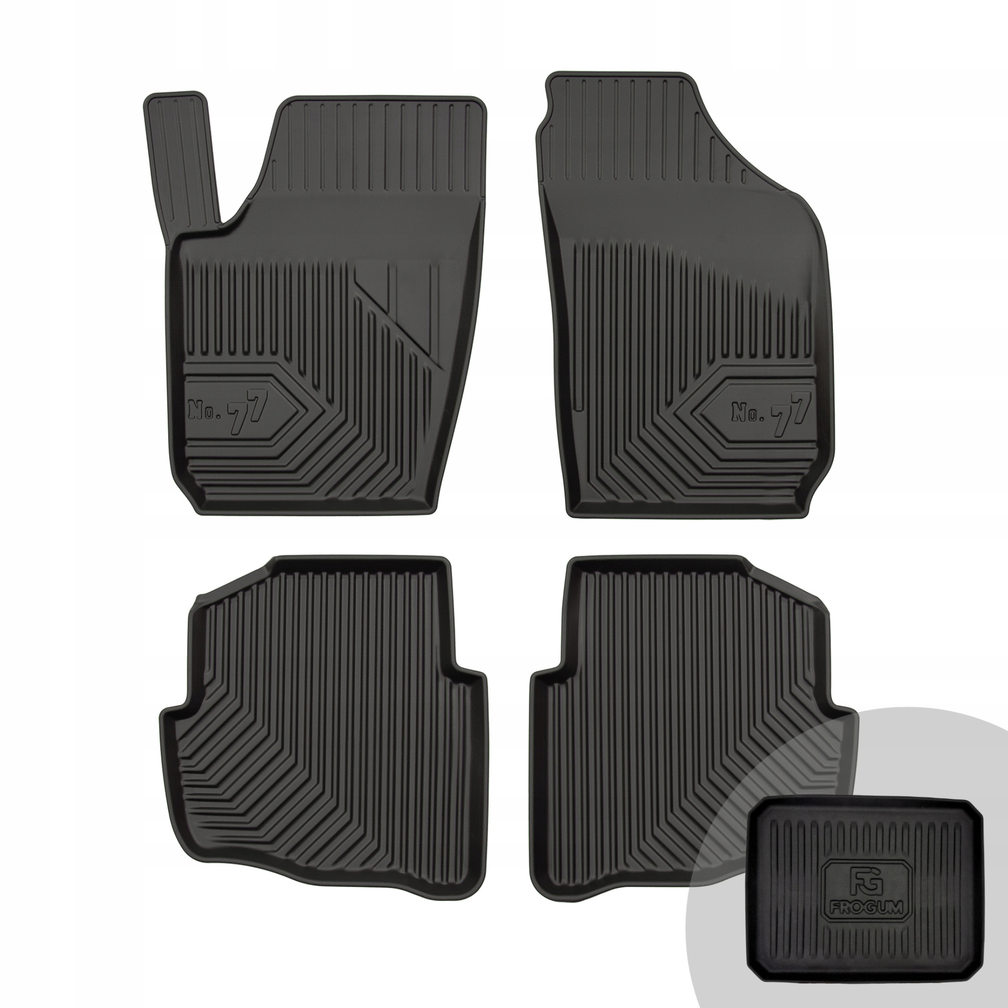 Frogum Koberce do auta pro Škoda Fabia I 1999-2008