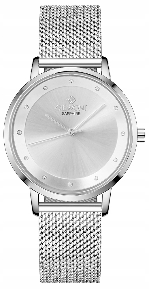 Dámské hodinky Giewont Sapphire Stříbrné GW4130-B1
