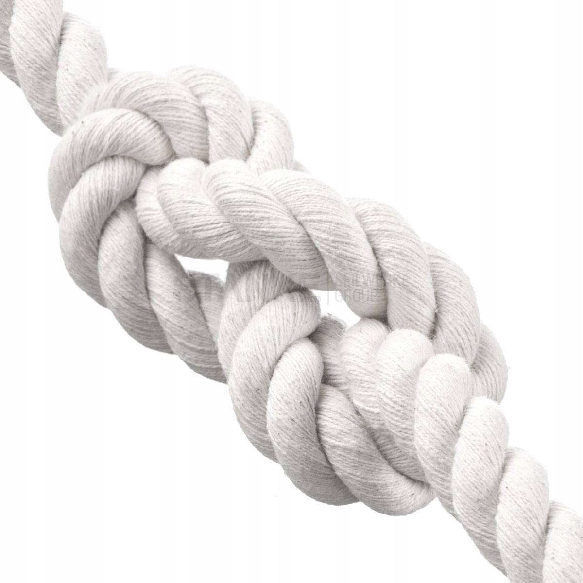 Lina bawełniana kręcona 14mm 10m Długość 10 m