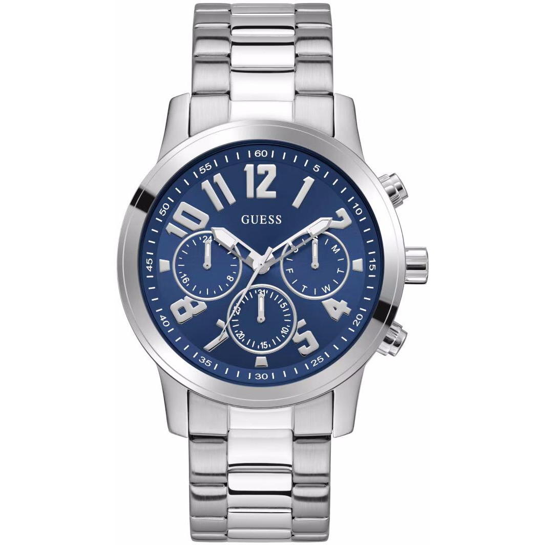 Pánské Hodinky Guess GW1006G1 stříbrné