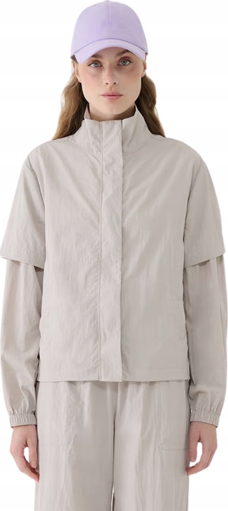 Dámská Bunda 4F F190 Béžová 4FWSS25TJACF190 83S vel. M