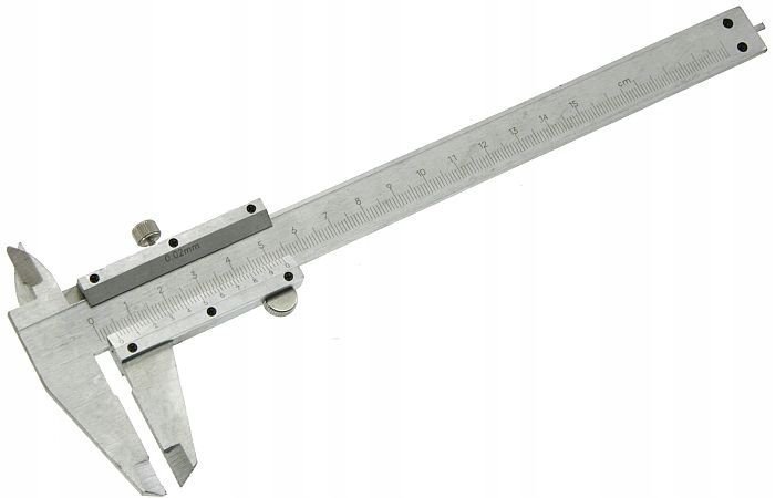 VOREL Suwmiarka INOX 150mm w etui 15110