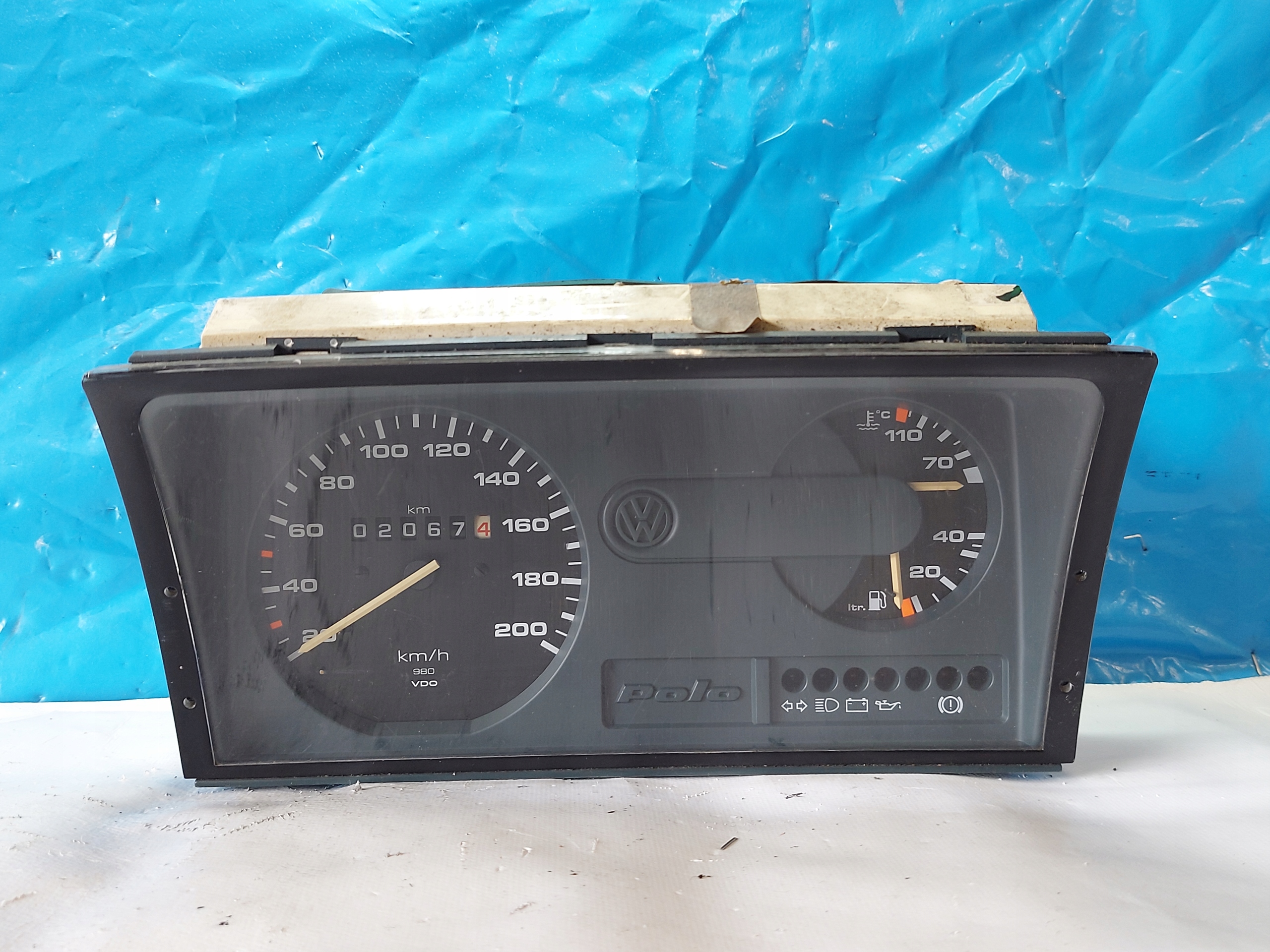 dials clock VW POLO 1.3 B 88471426