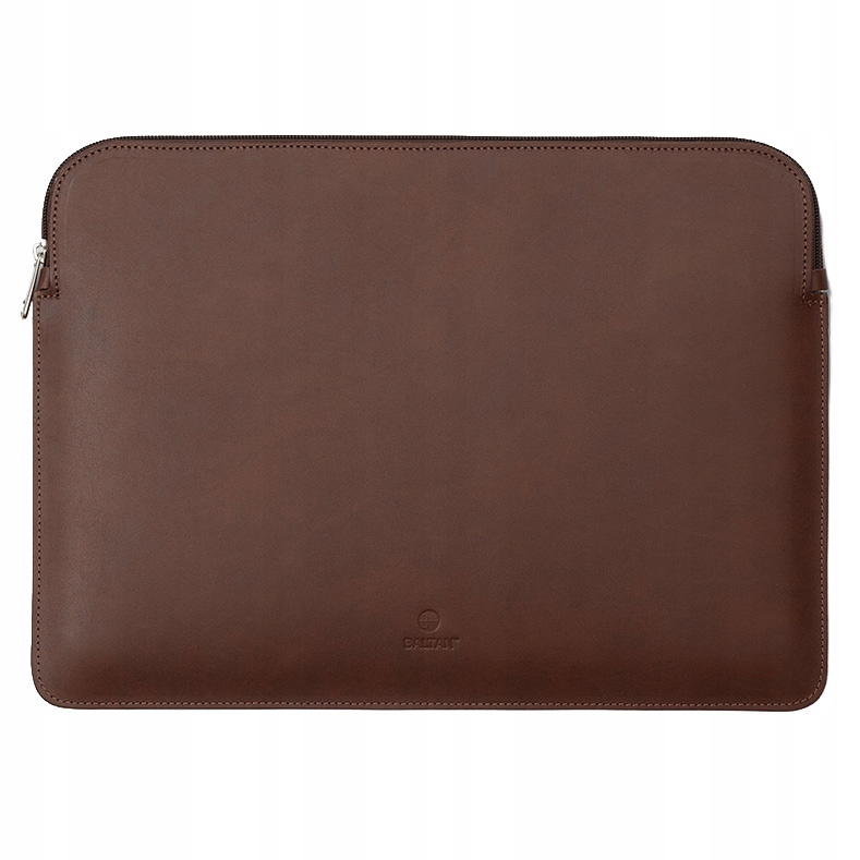 Baltan Elegantní Pouzdro Kožené Pouzdro Na Notebook 14'' 15'' Tmavě Hnědé