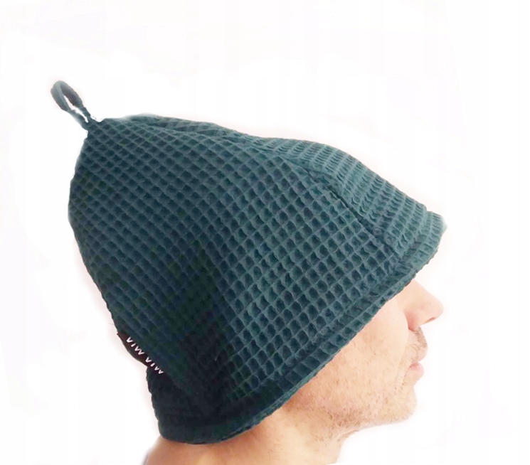 czapka do sauny wafel bawełna fińska spa / kolory Długość (cm) 26 cm