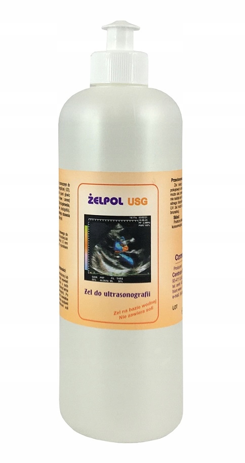 

Żel do Usg bezbarwny żel do ultrasonografii 500 ml