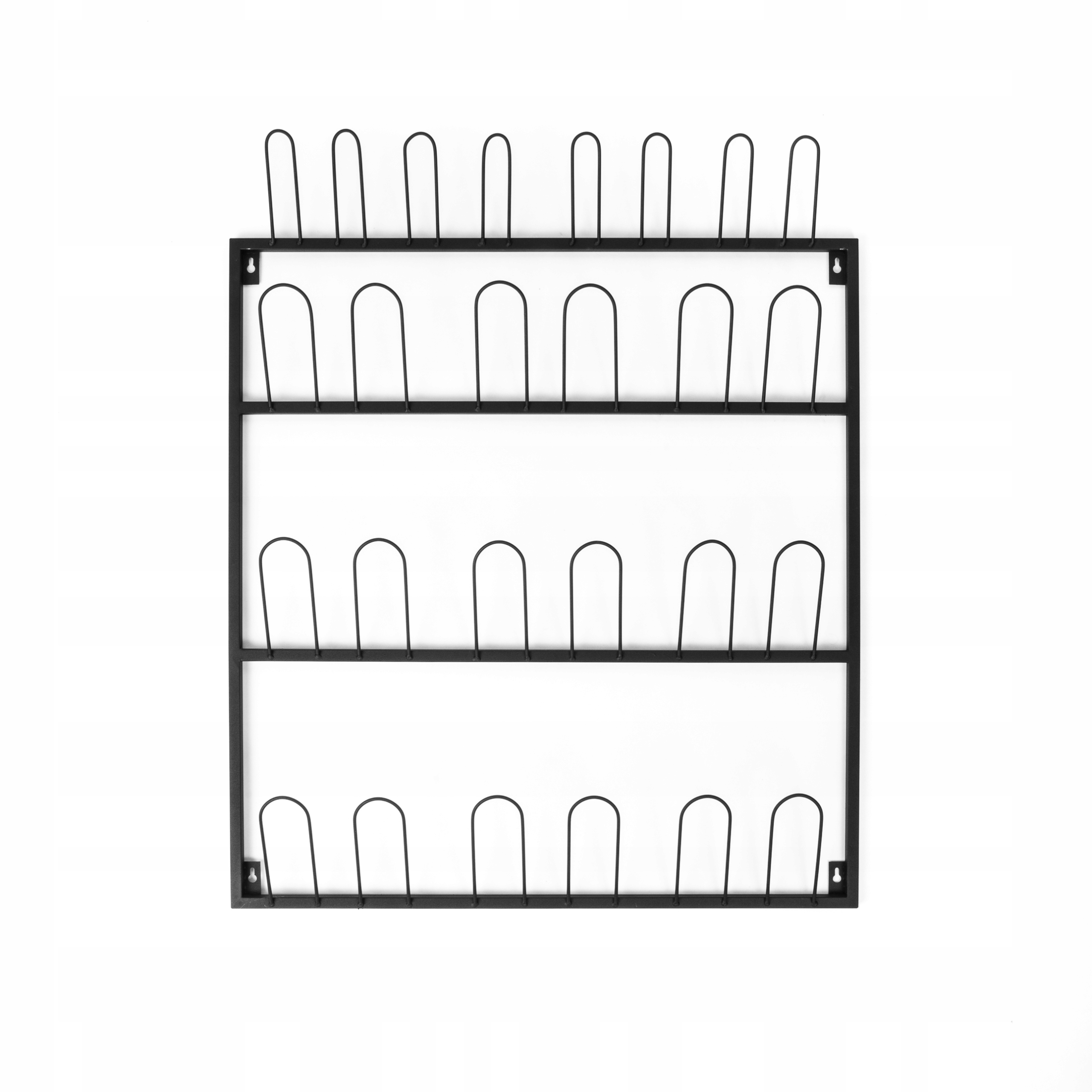 Skriňa na topánky polka kovová závesná – minimalistický dizajn