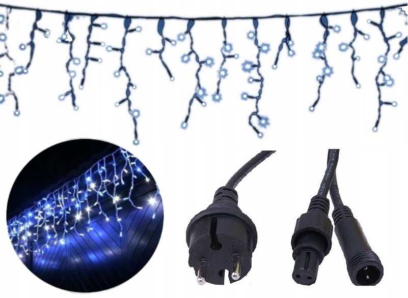 

Girlanda Sople 120LED Zewnętrzne Błysk Flesz Flash