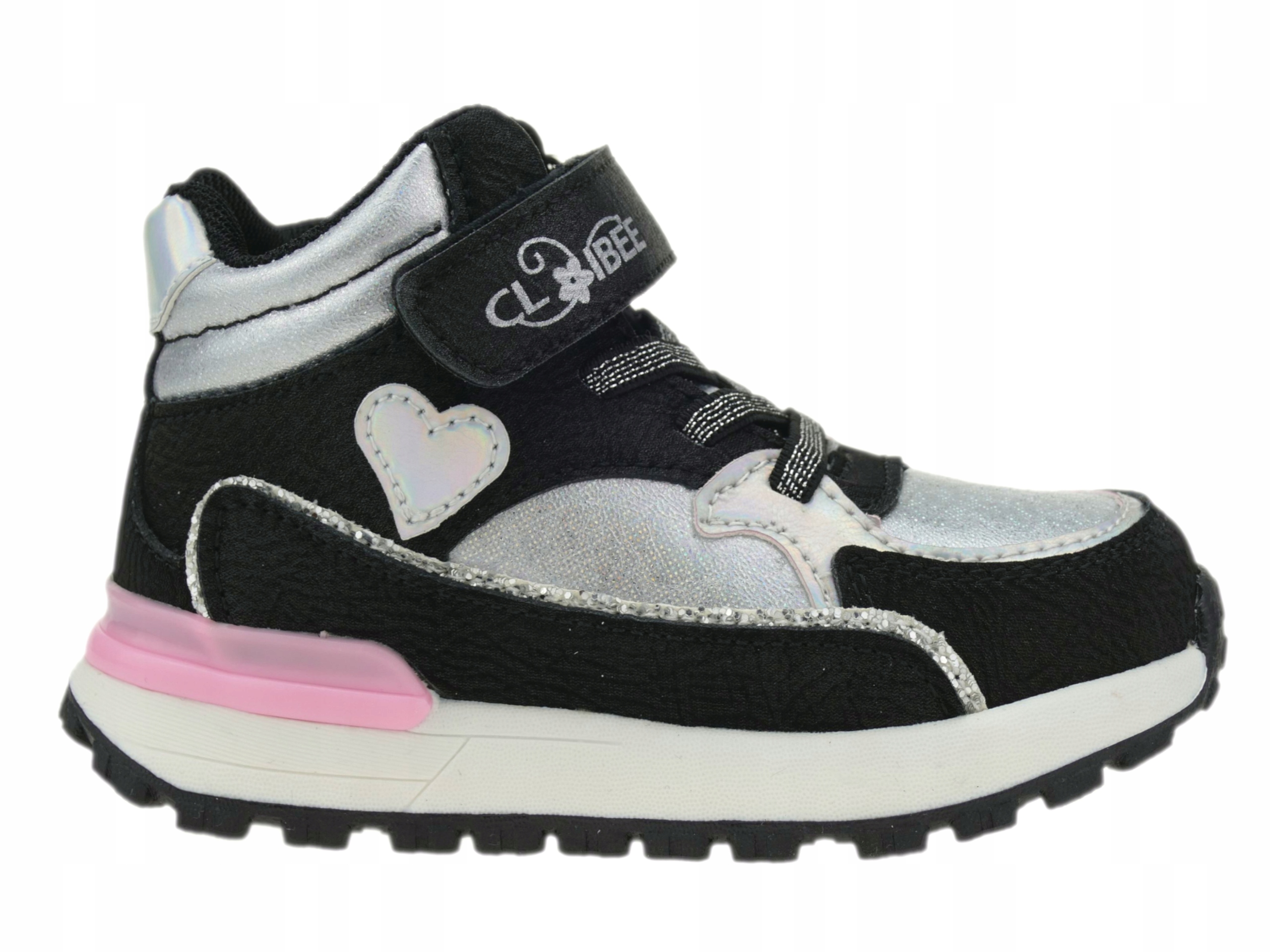 DZIEWCZĘCE TRZEWIKI PÓŁBUTY DZIECIĘCE BOTKI BUTY PRZEJŚCIOWE NA RZEPY R. 21 Marka Clibee